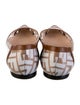 Fendi Zucca FF Logo Printed Ballet Flats