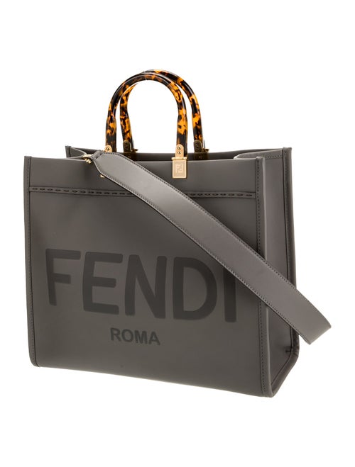 Fendi Leather Sunshine Shopper Medium 2022