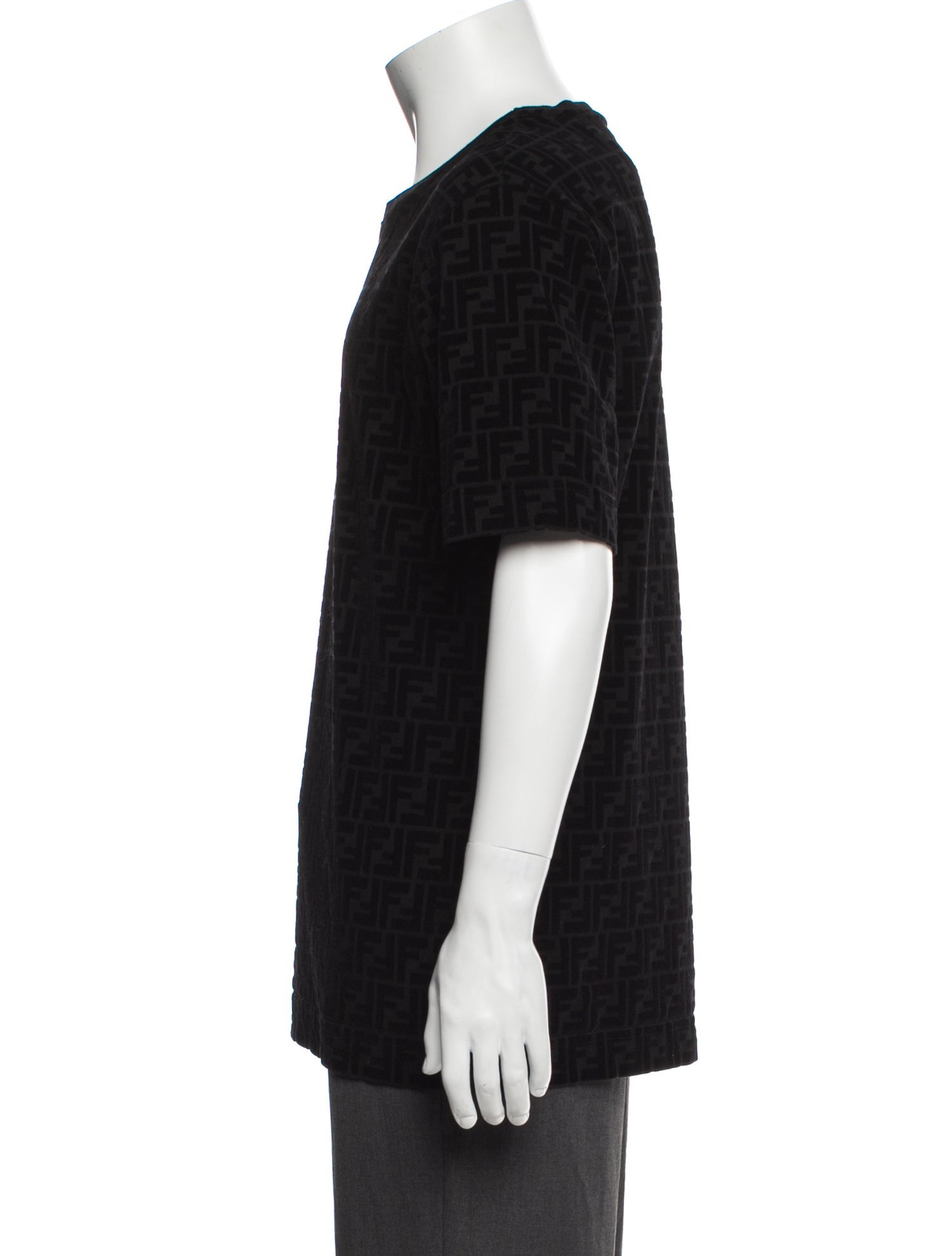 Fendi Crew Neck Short Sleeve T-Shirt