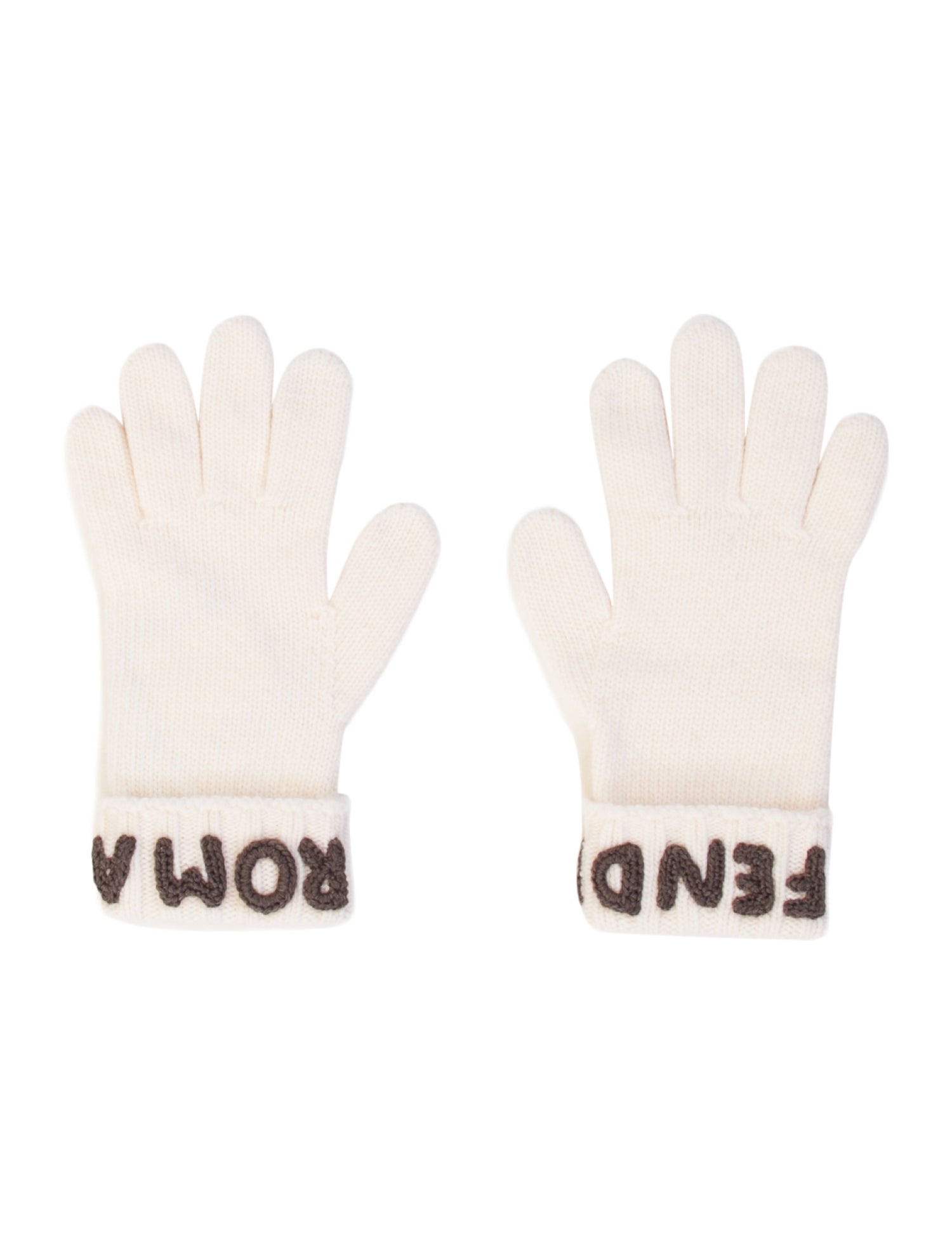Fendi Knitted Gloves