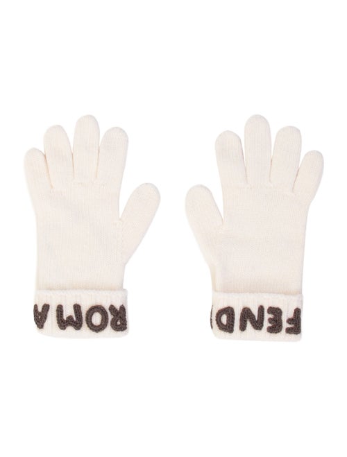 Fendi Knitted Gloves
