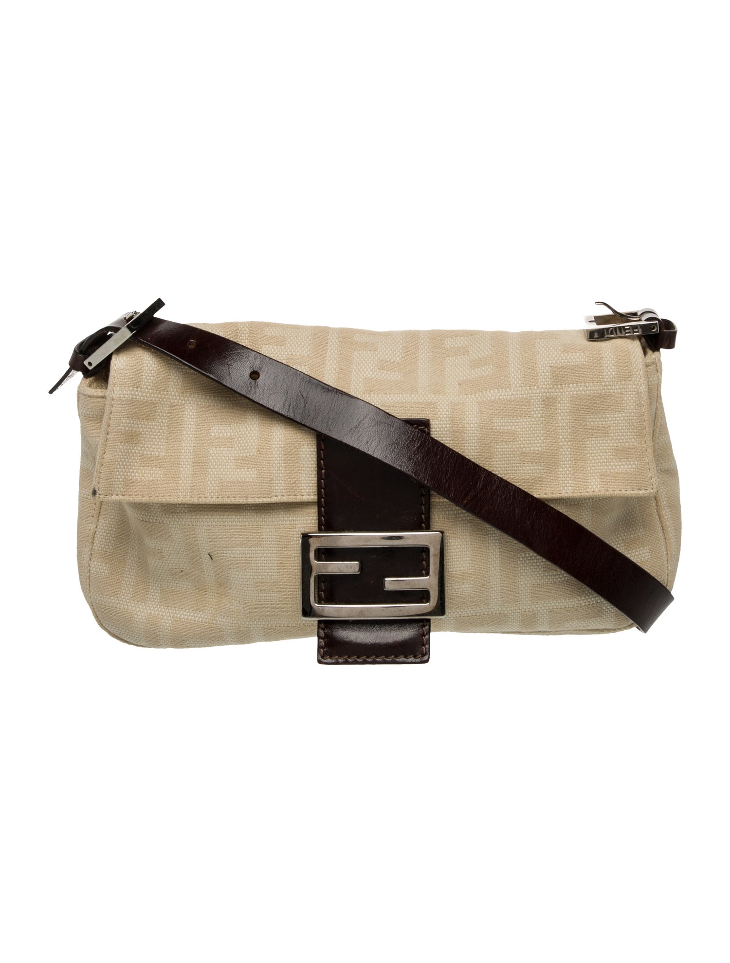 Fendi Zucca FF Shoulder Bag