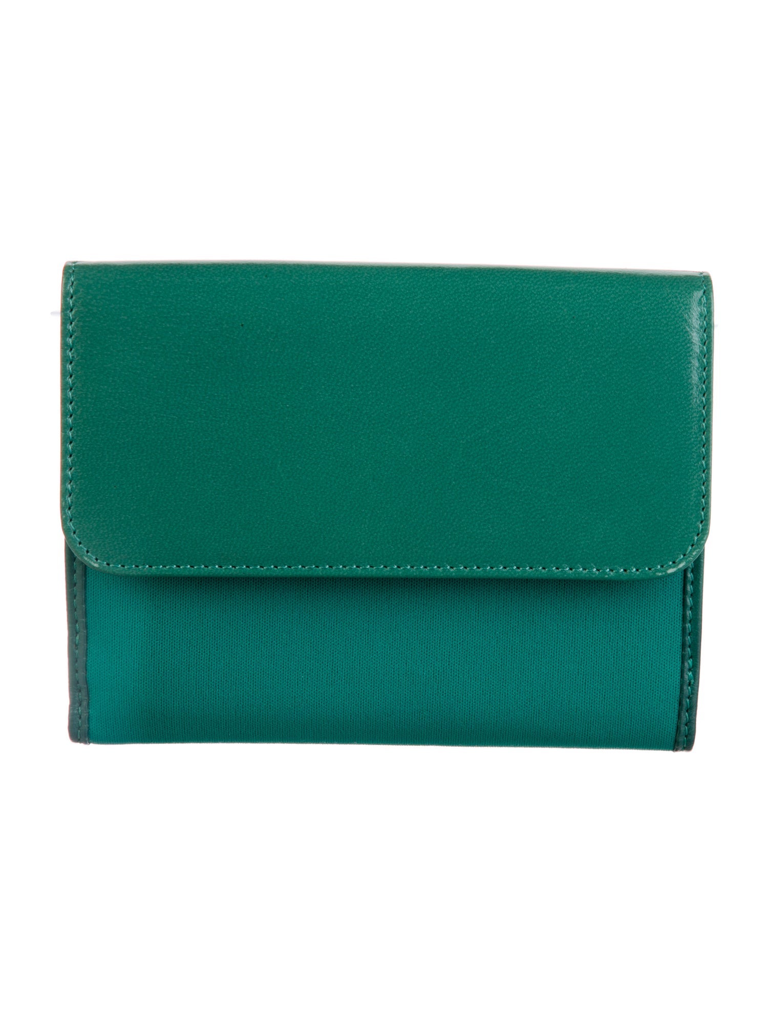 Fendi 2001 Zucca FF Logo Compact Wallet