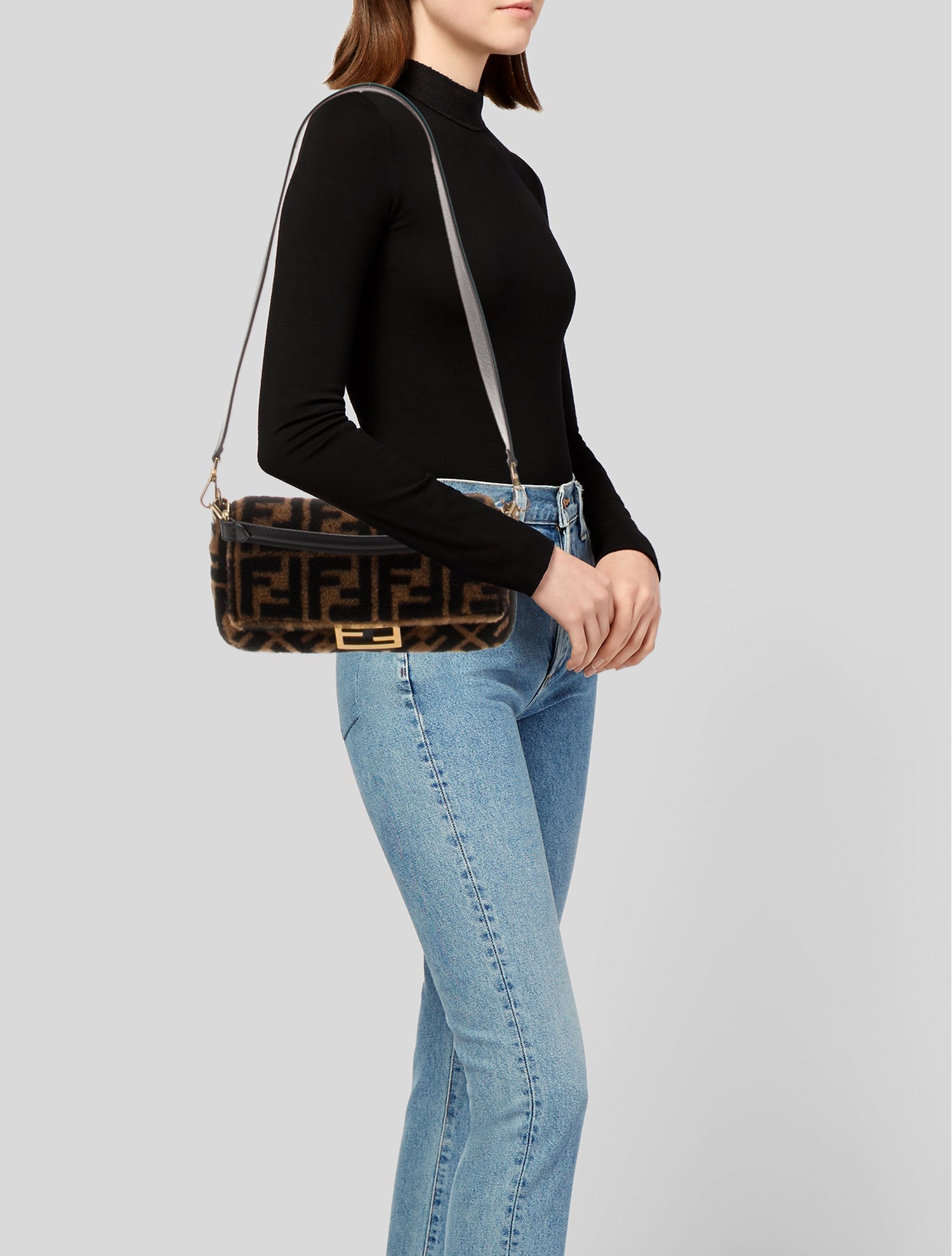 Fendi Zucca FF Baguette