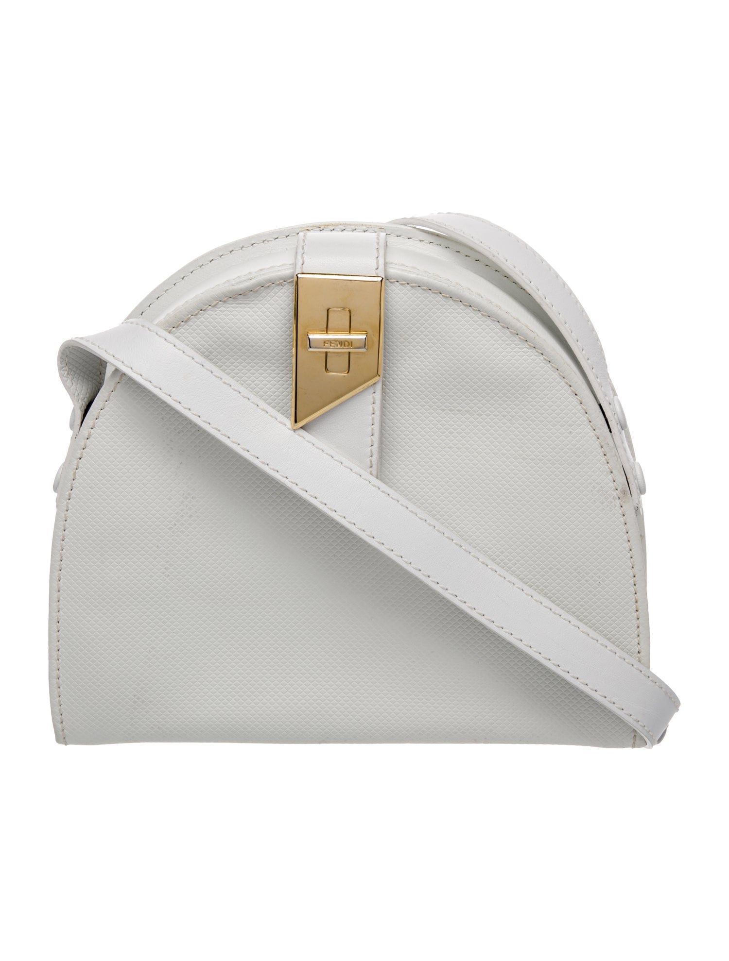 Fendi Leather Crossbody Bag Vintage