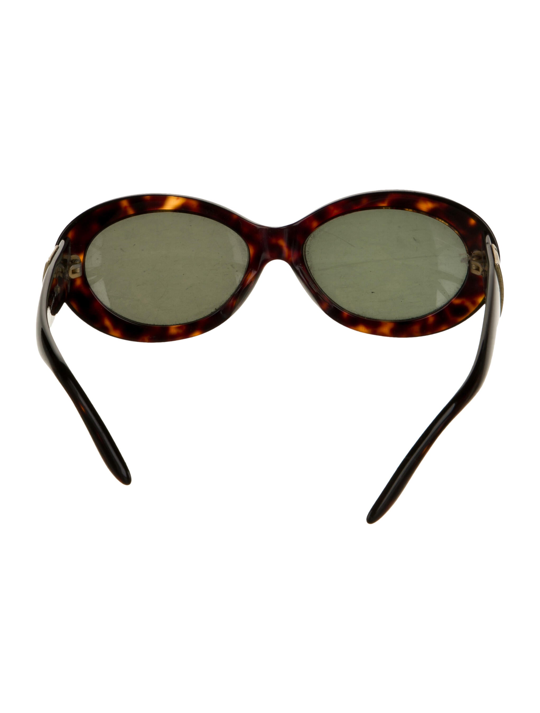 Fendi Zucca FF Logo Round Sunglasses