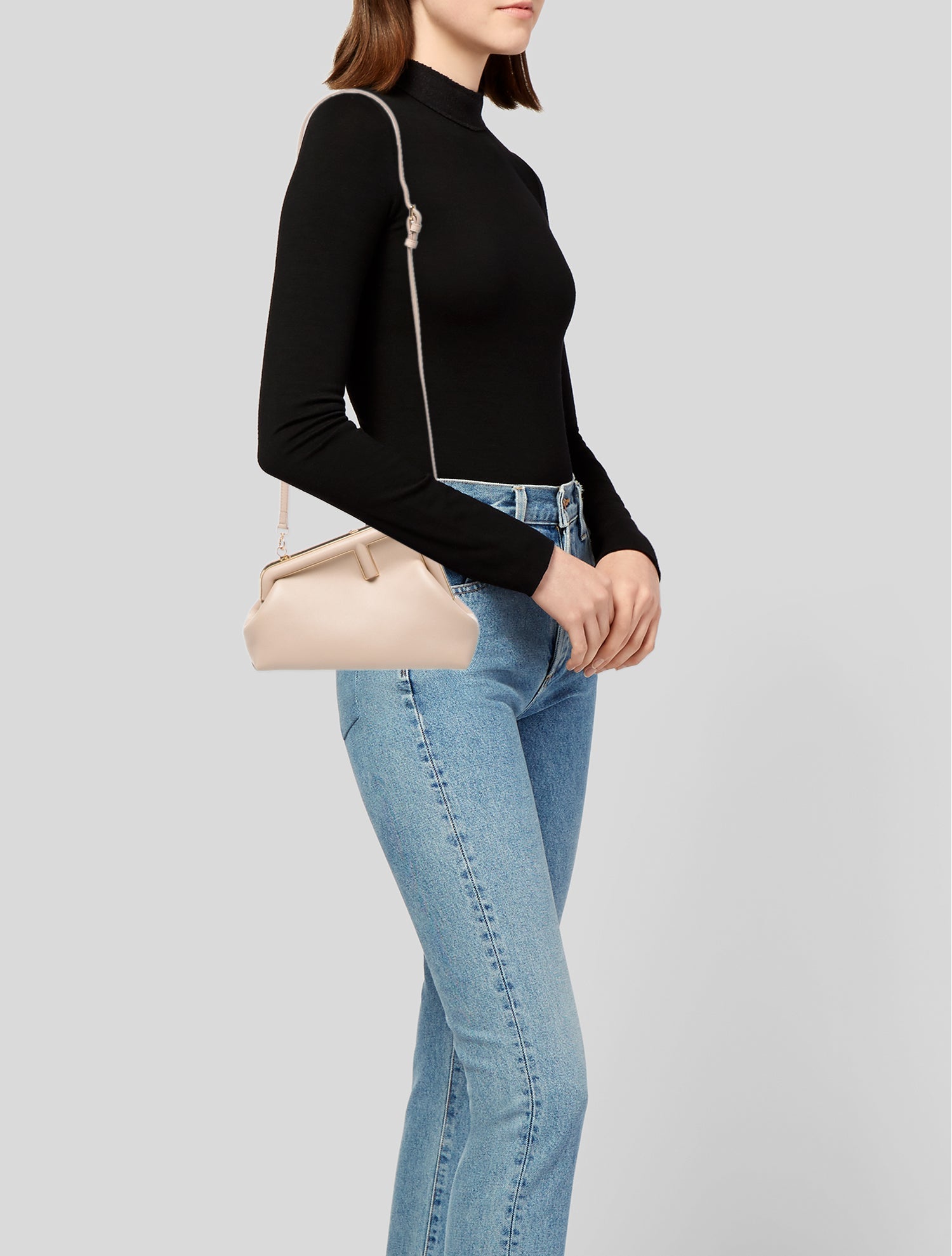 Fendi Zucca FF First clutch bag Small 2022