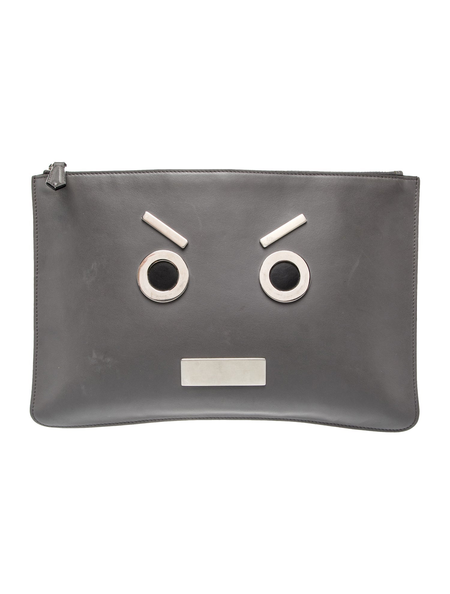 Fendi Faces Clutch