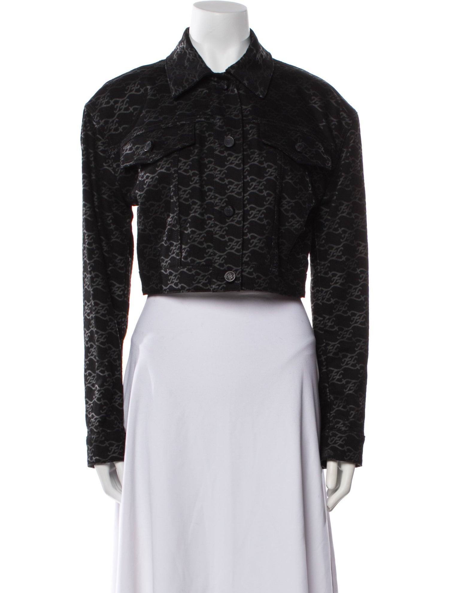 Fendi Printed Bolero