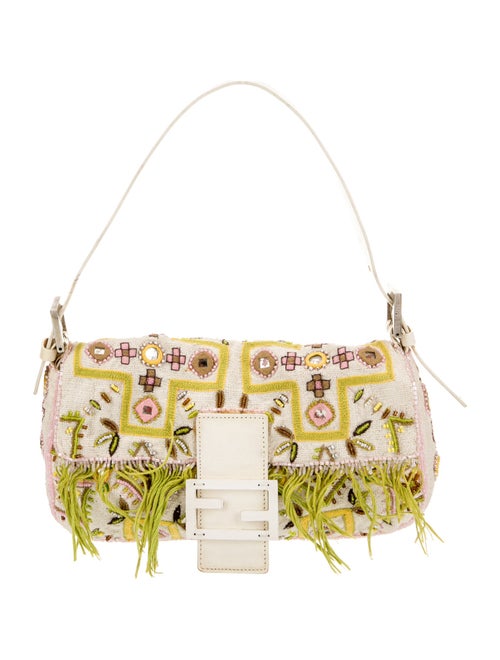 Fendi Canvas Baguette