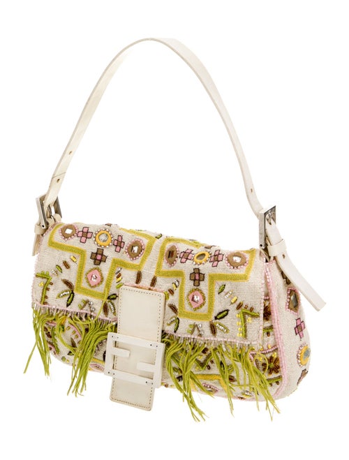 Fendi Canvas Baguette