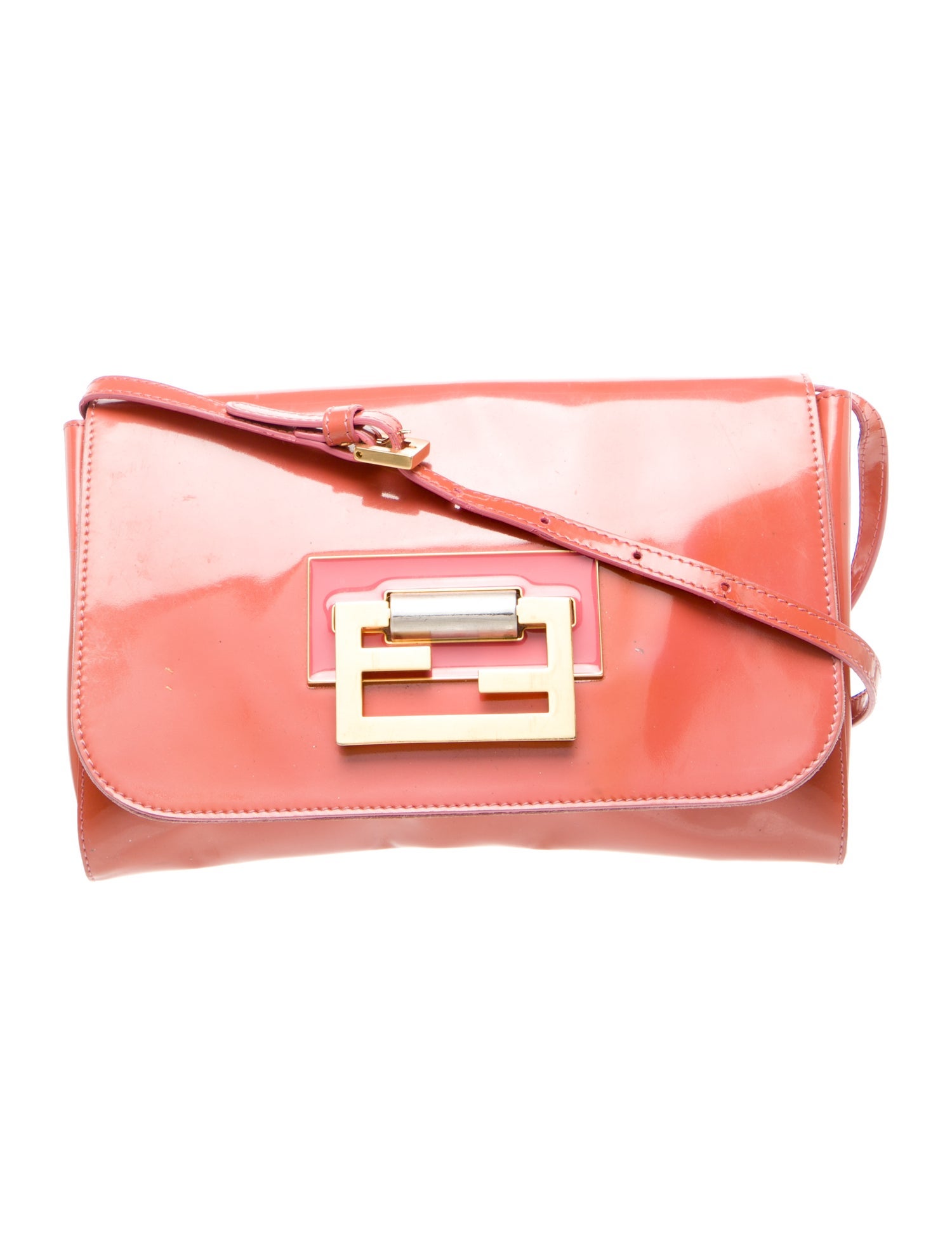 Fendi Patent Leather Baguette