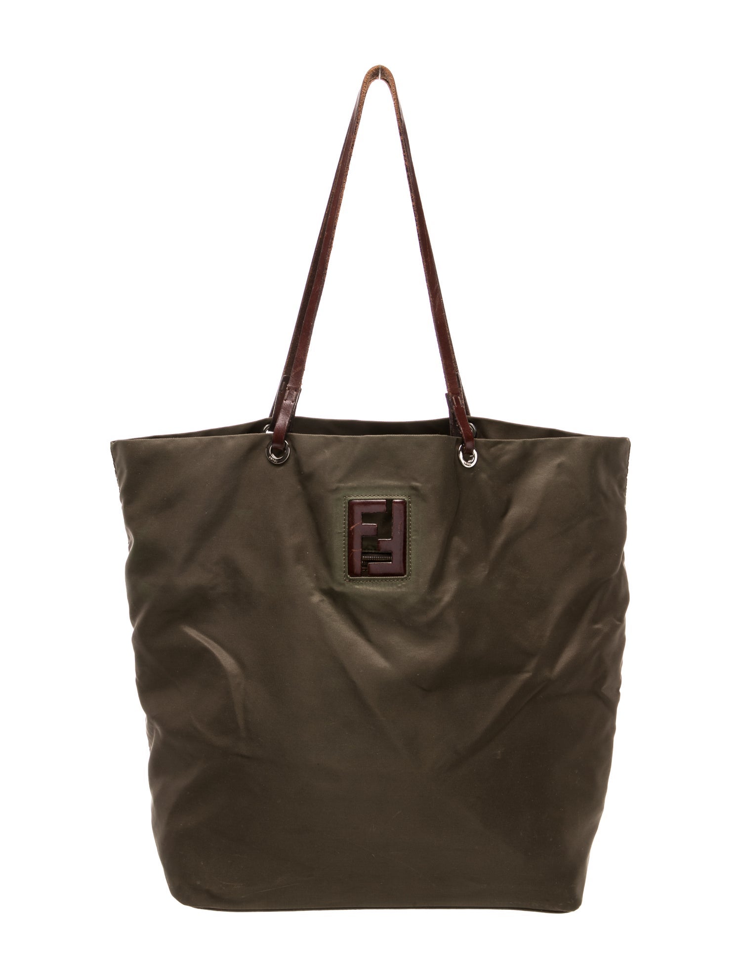 Fendi Monsters Nylon Tote Vintage