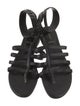 Fendi Leather Gladiator Sandals