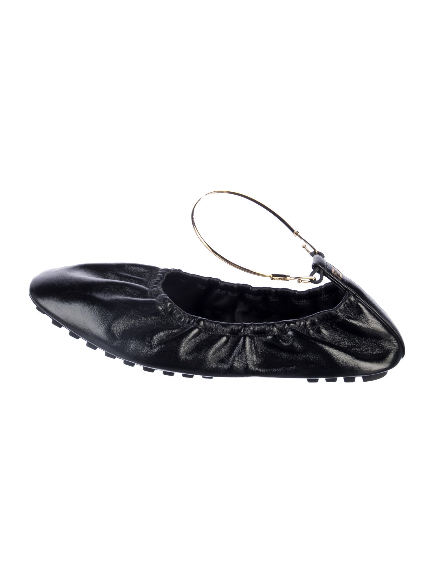 Fendi Leather Ballet Flats