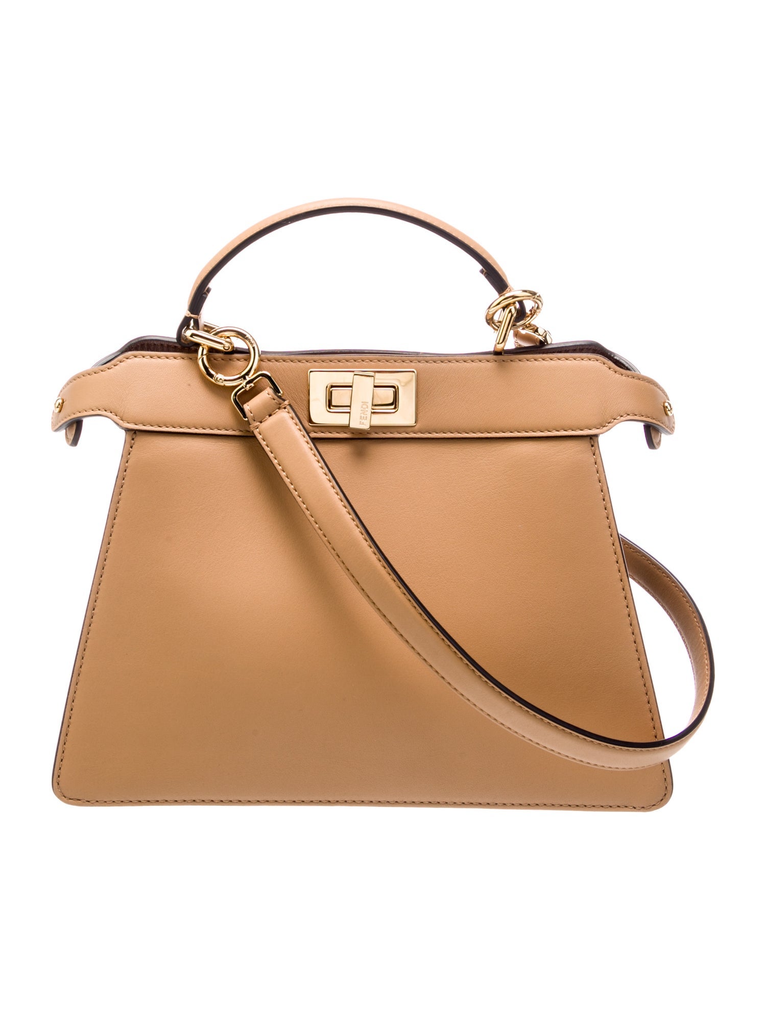 Fendi Leather Peekaboo Small 2022