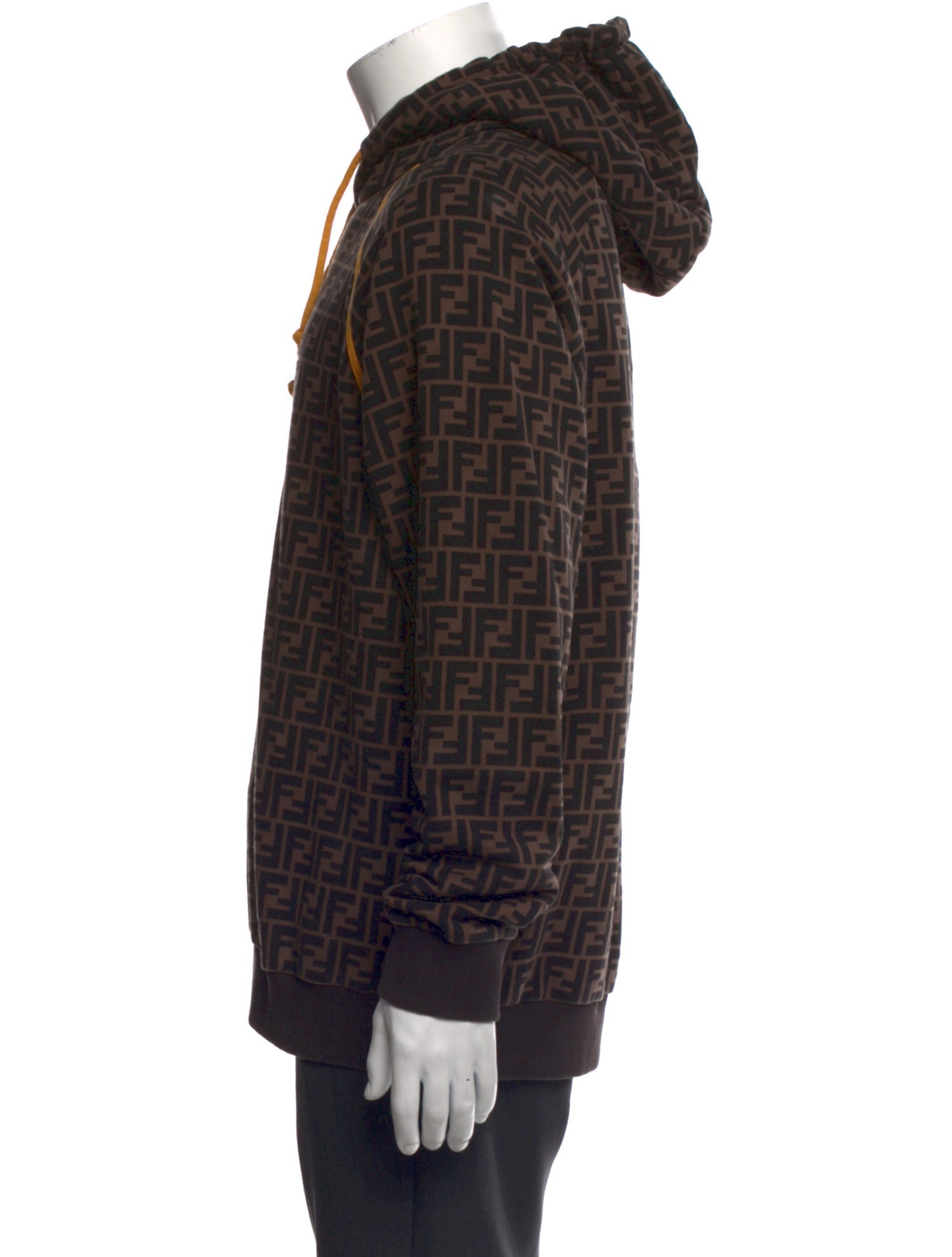 Fendi Zucca FF Logo Printed Hoodie