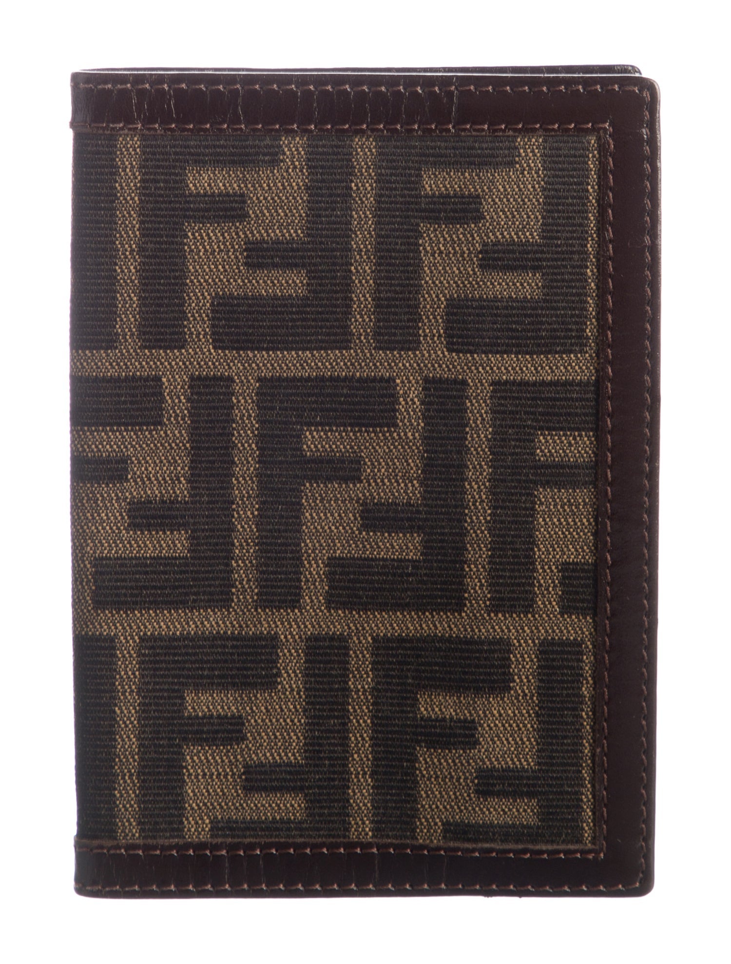 Fendi Canvas Passport Holder