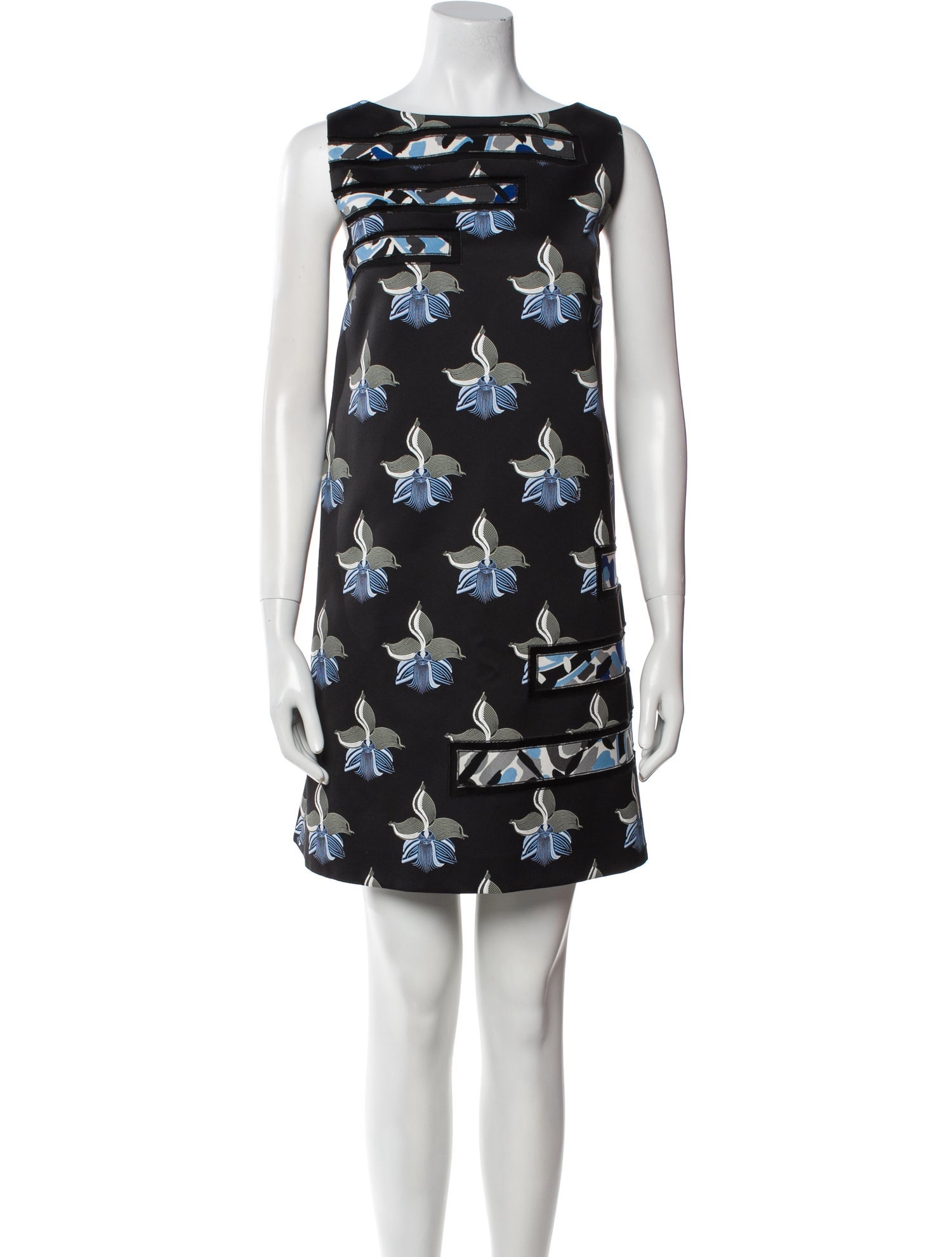 Fendi Floral Print Mini Dress