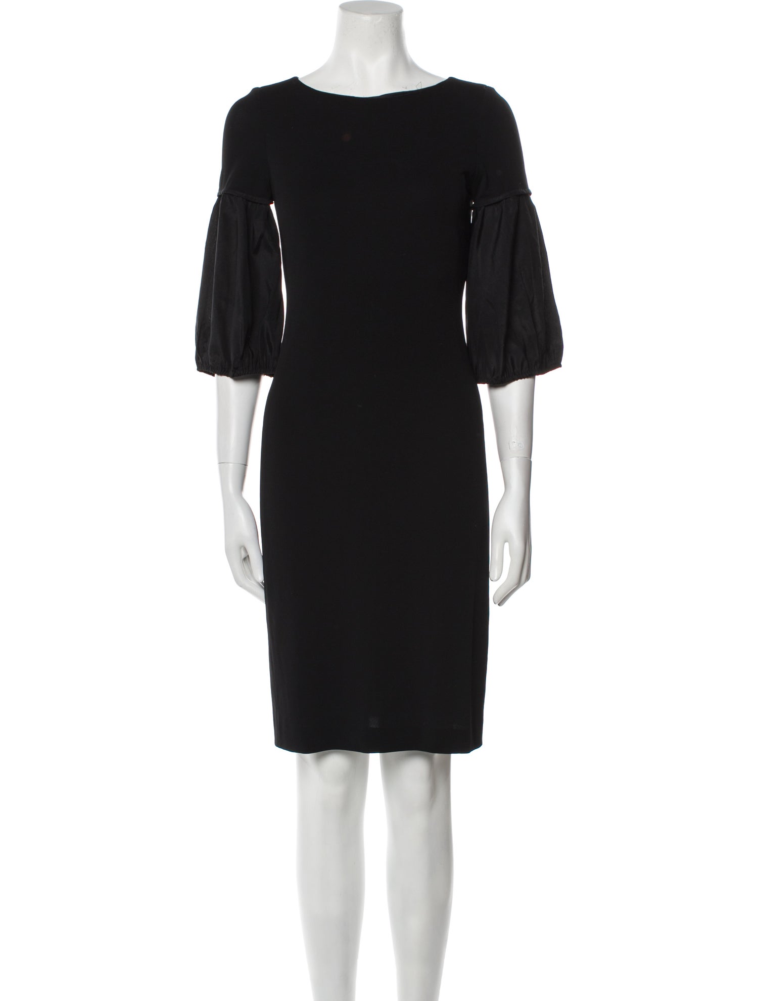 Fendi Bateau Neckline Mini Dress