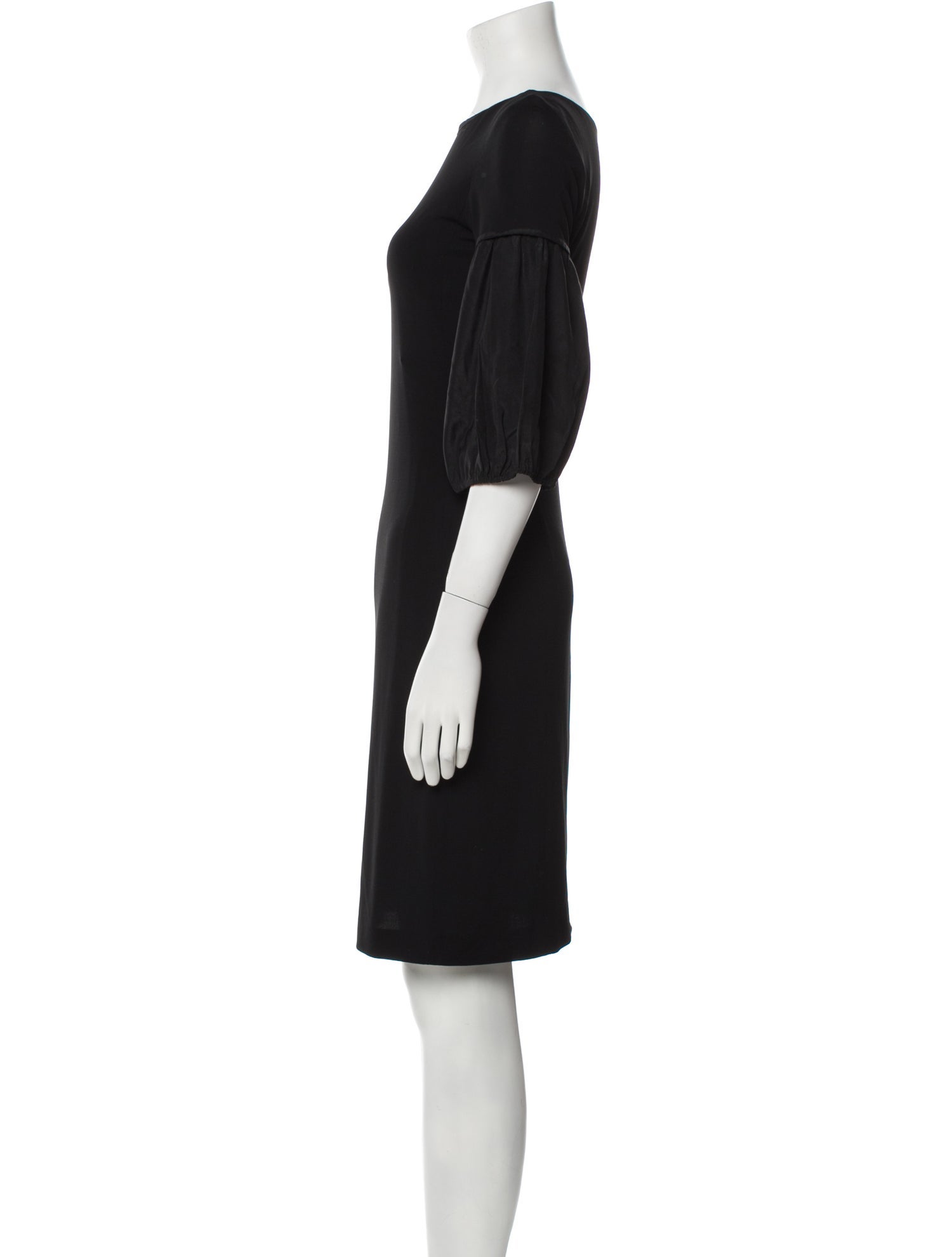 Fendi Bateau Neckline Mini Dress