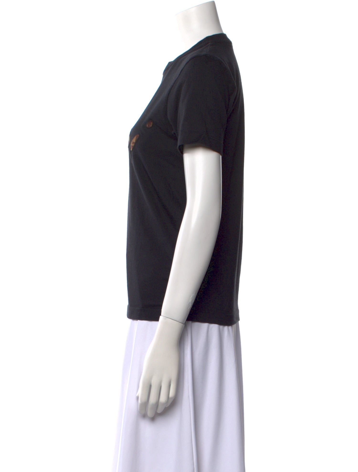 Fendi Graphic Print Crew Neck T-Shirt