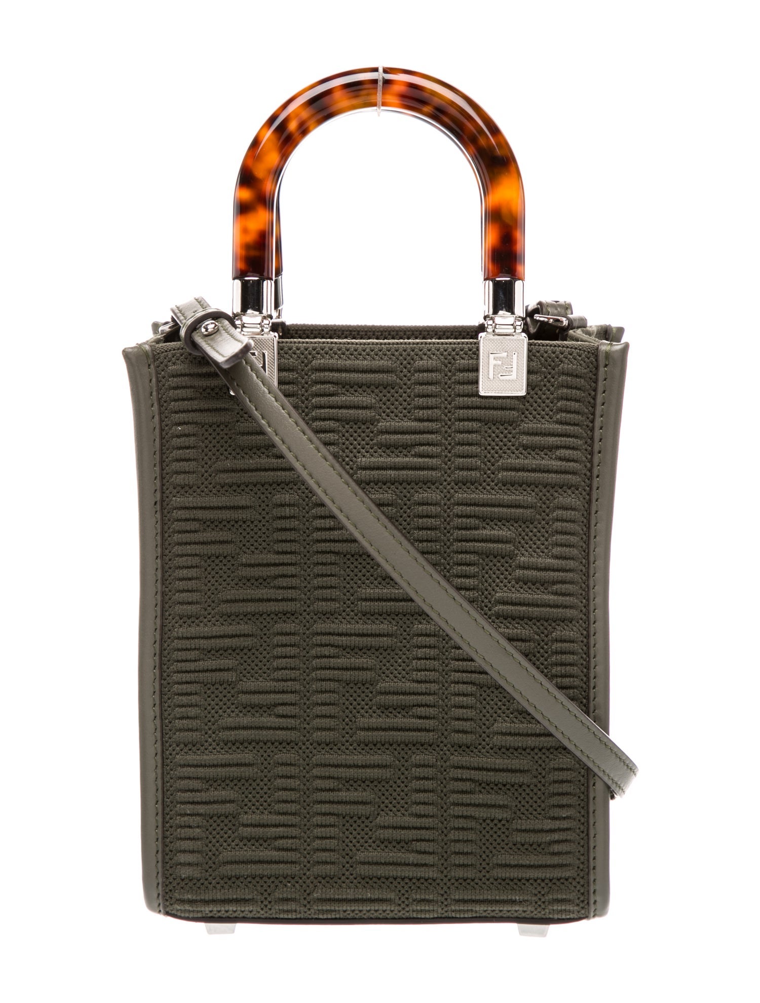 Fendi Zucca FF Sunshine Shopper Mini