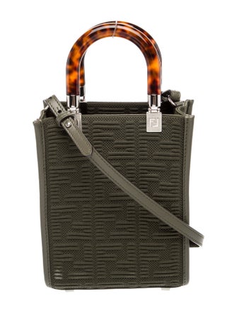 Fendi Zucca FF Sunshine Shopper Mini