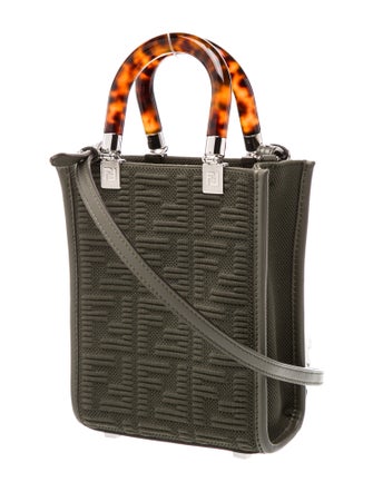 Fendi Zucca FF Sunshine Shopper Mini
