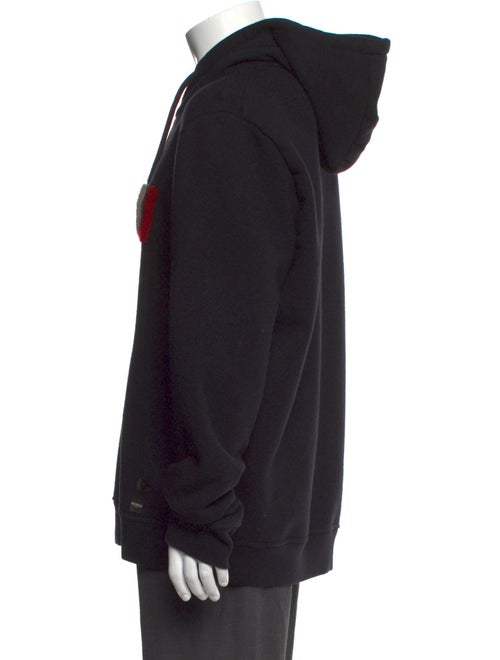 Fendi Wool Graphic Print Hoodie