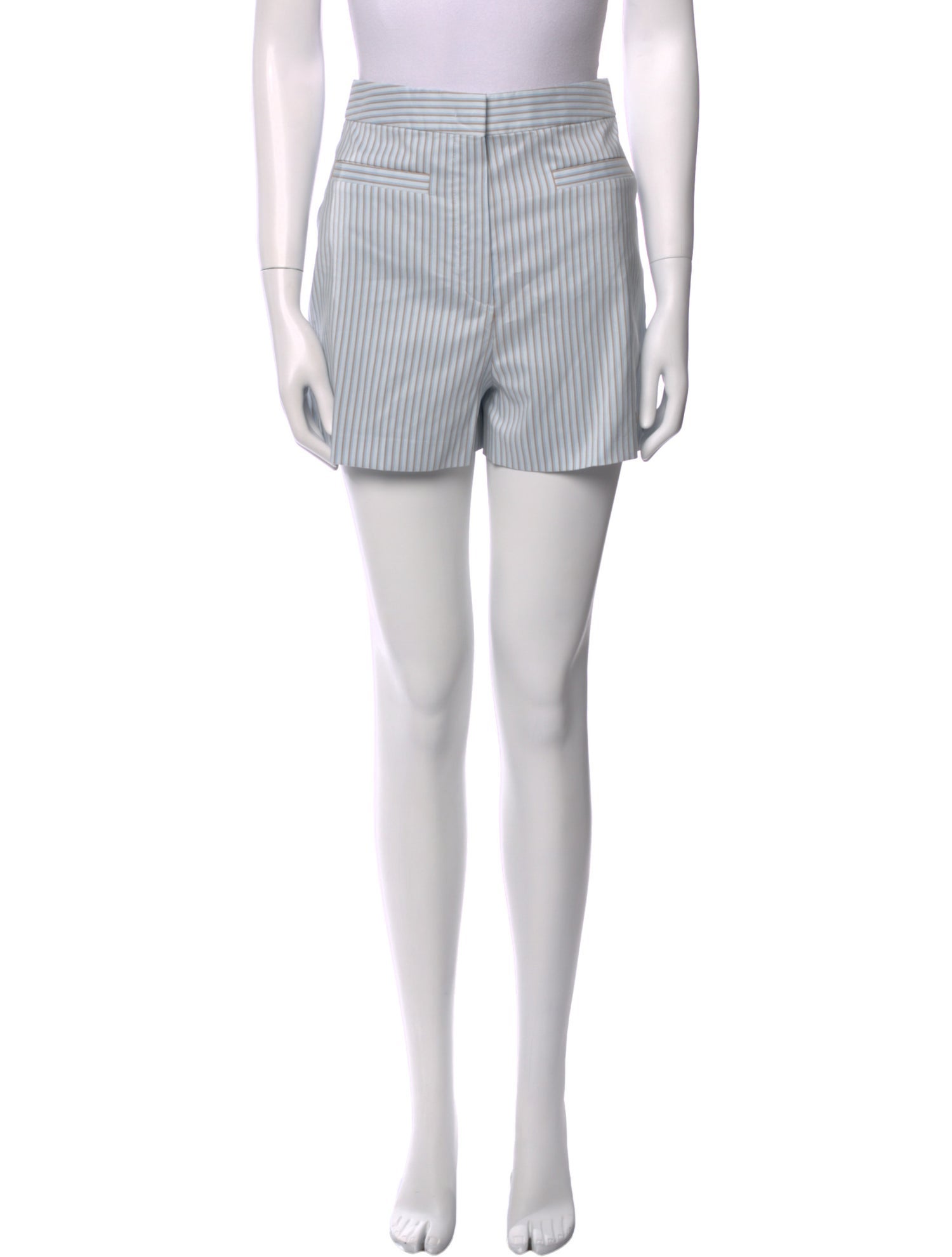 Fendi Striped Mini Shorts w/ Tags