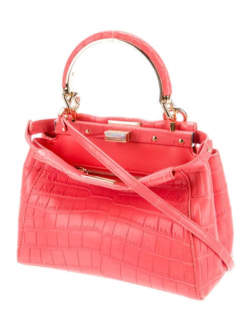Fendi Crocodile Peekaboo Mini 2022