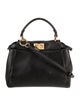 Fendi Leather Top Handle Bag Mini