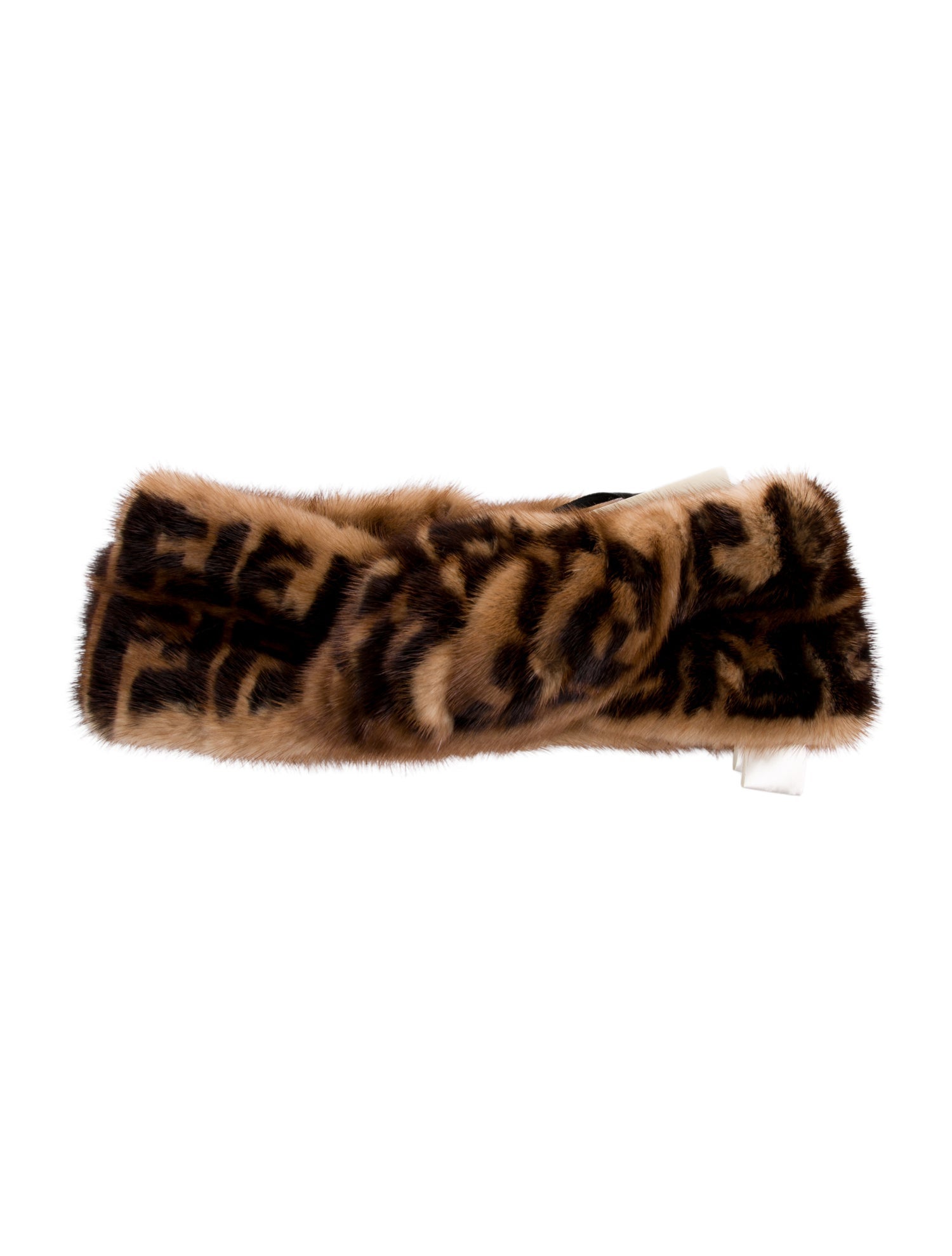 Fendi Fur Headband Size M w/Tags
