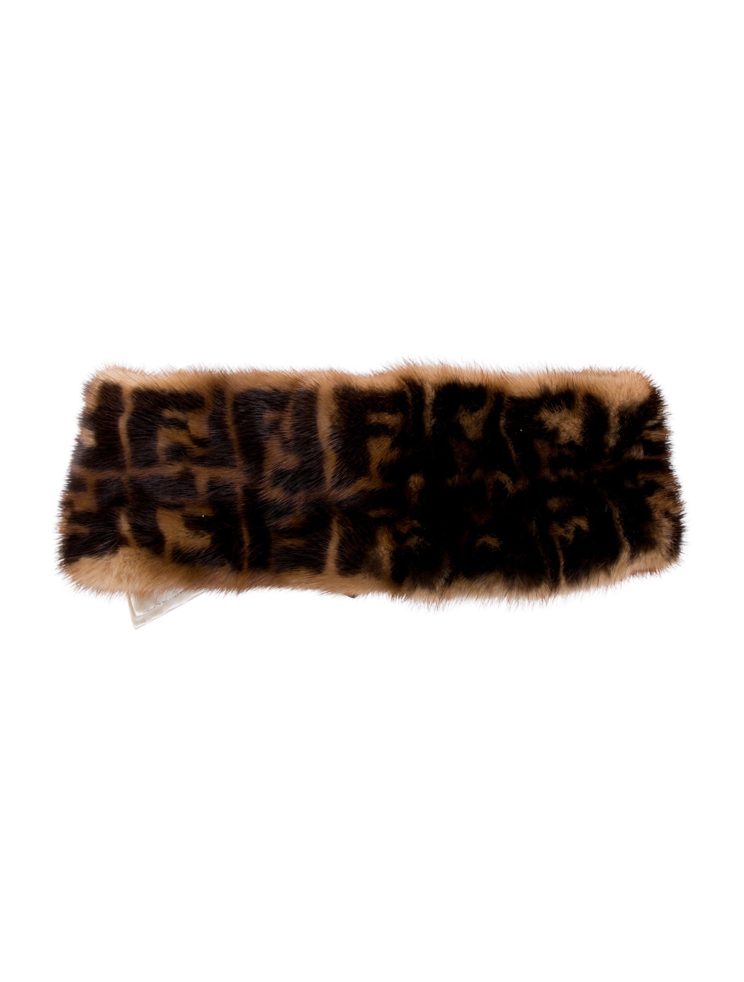 Fendi Fur Headband Size M w/Tags