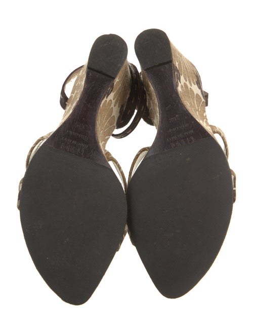 Fendi Canvas Floral Print Espadrilles