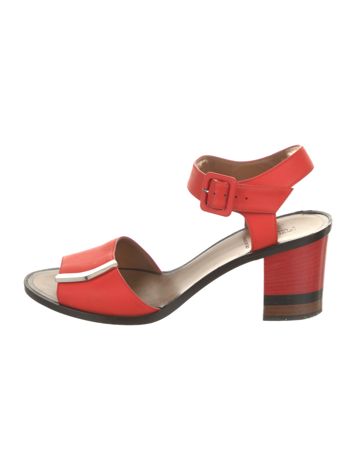 Fendi Leather Sandals