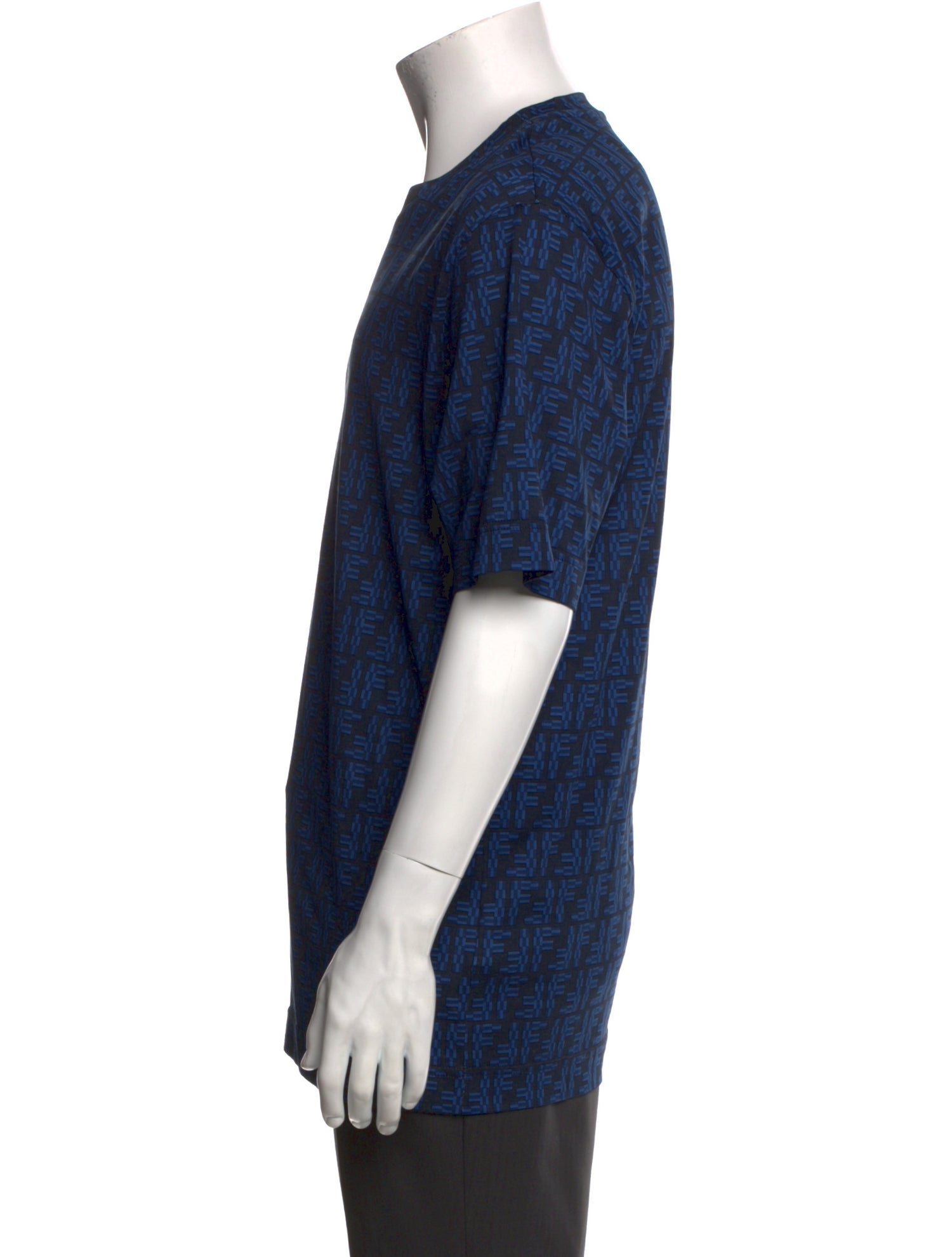 Fendi Printed Crew Neck T-Shirt