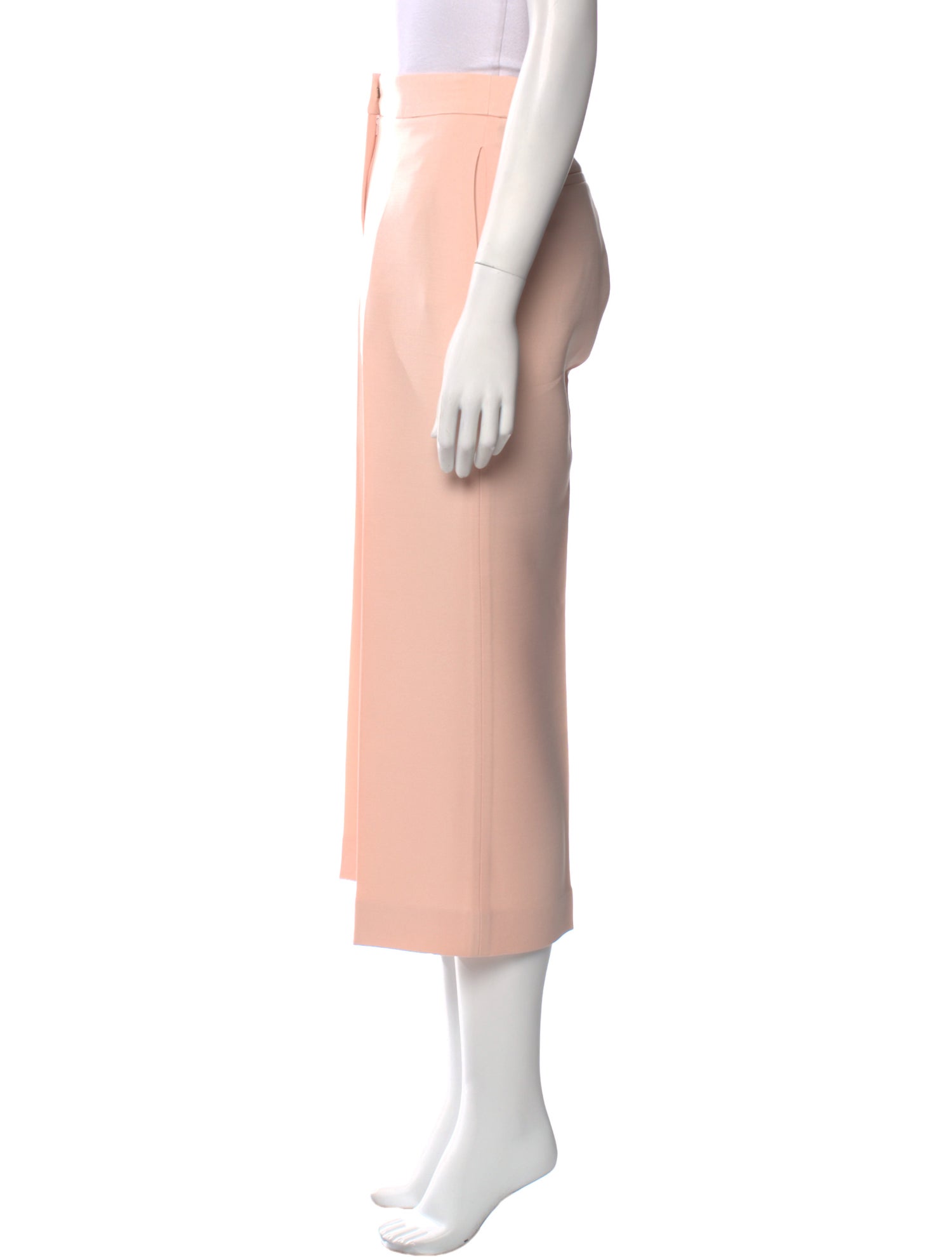 Fendi Wool Wide Leg Pants