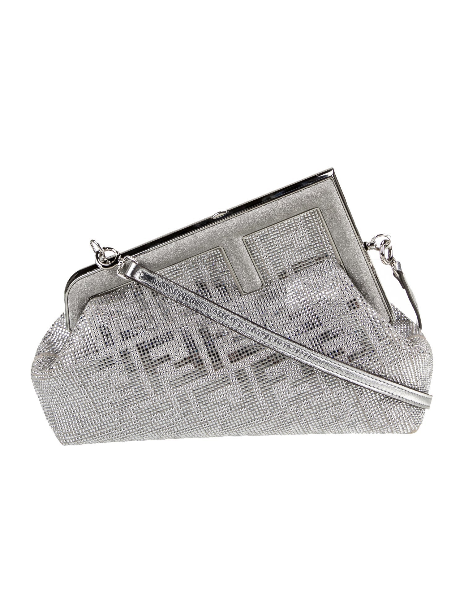 Fendi Suede Evening Bag