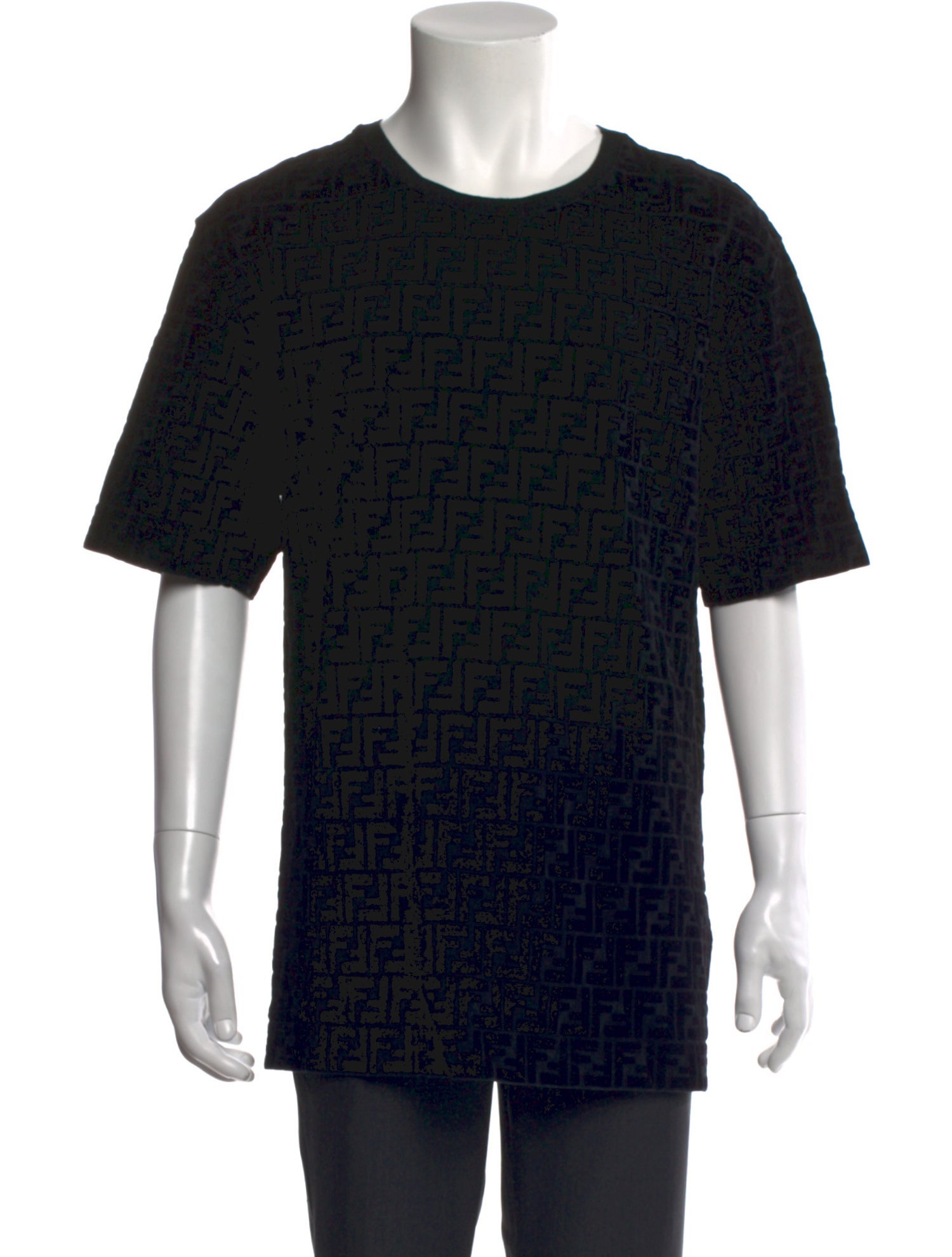 Fendi Crew Neck Short Sleeve T-Shirt