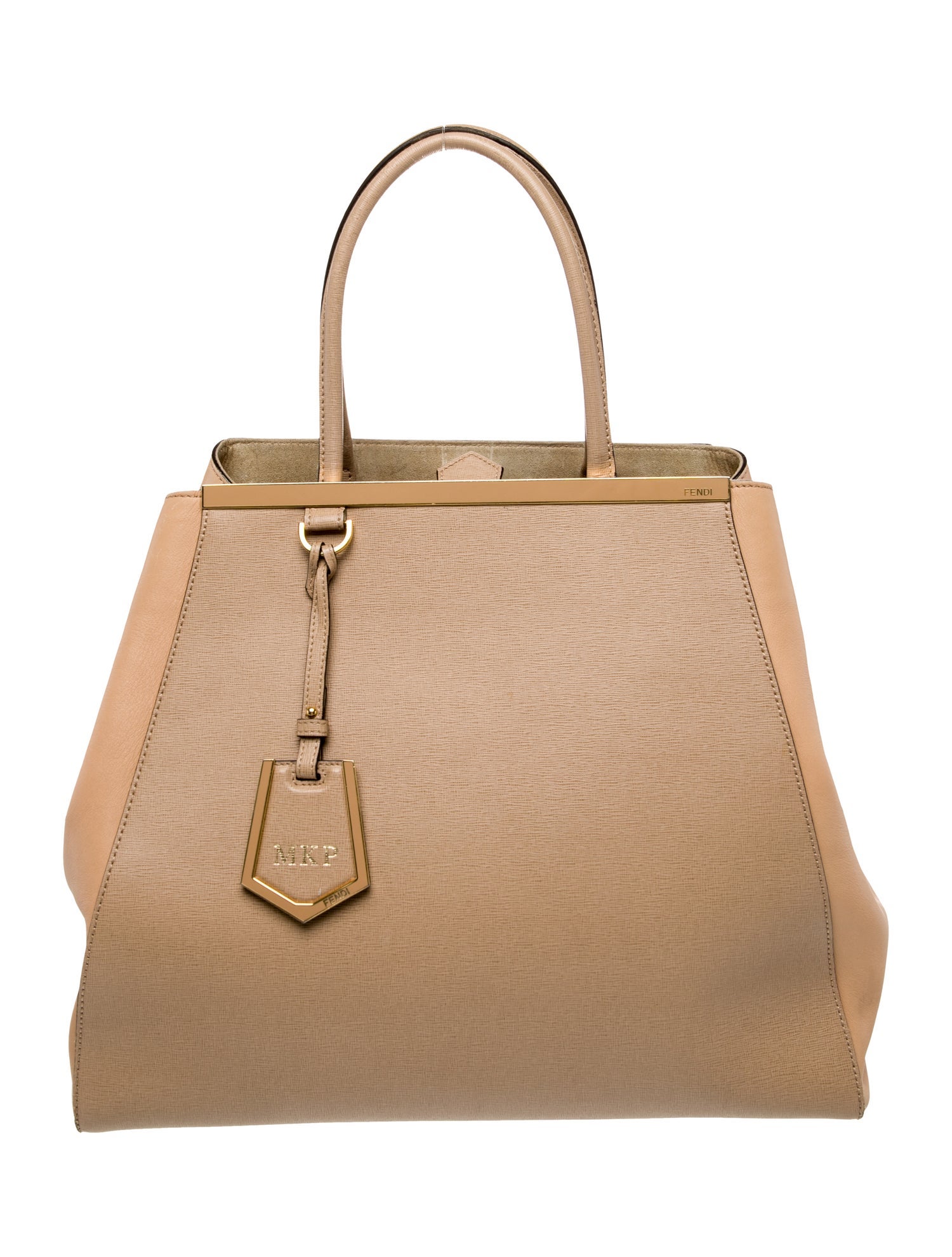 Fendi Saffiano Leather 2Jours Large