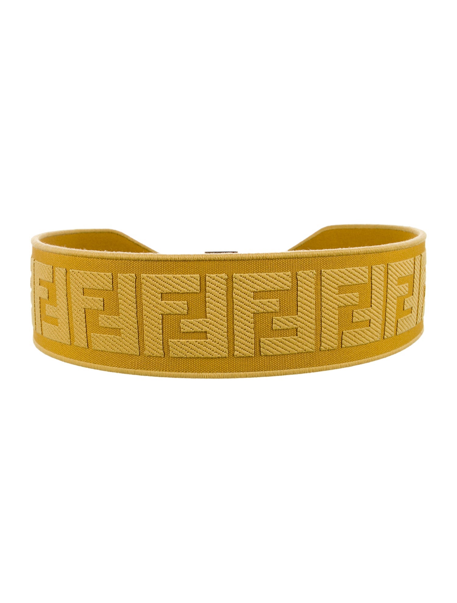 Fendi Wide Canvas Waist Belt w/ Tags