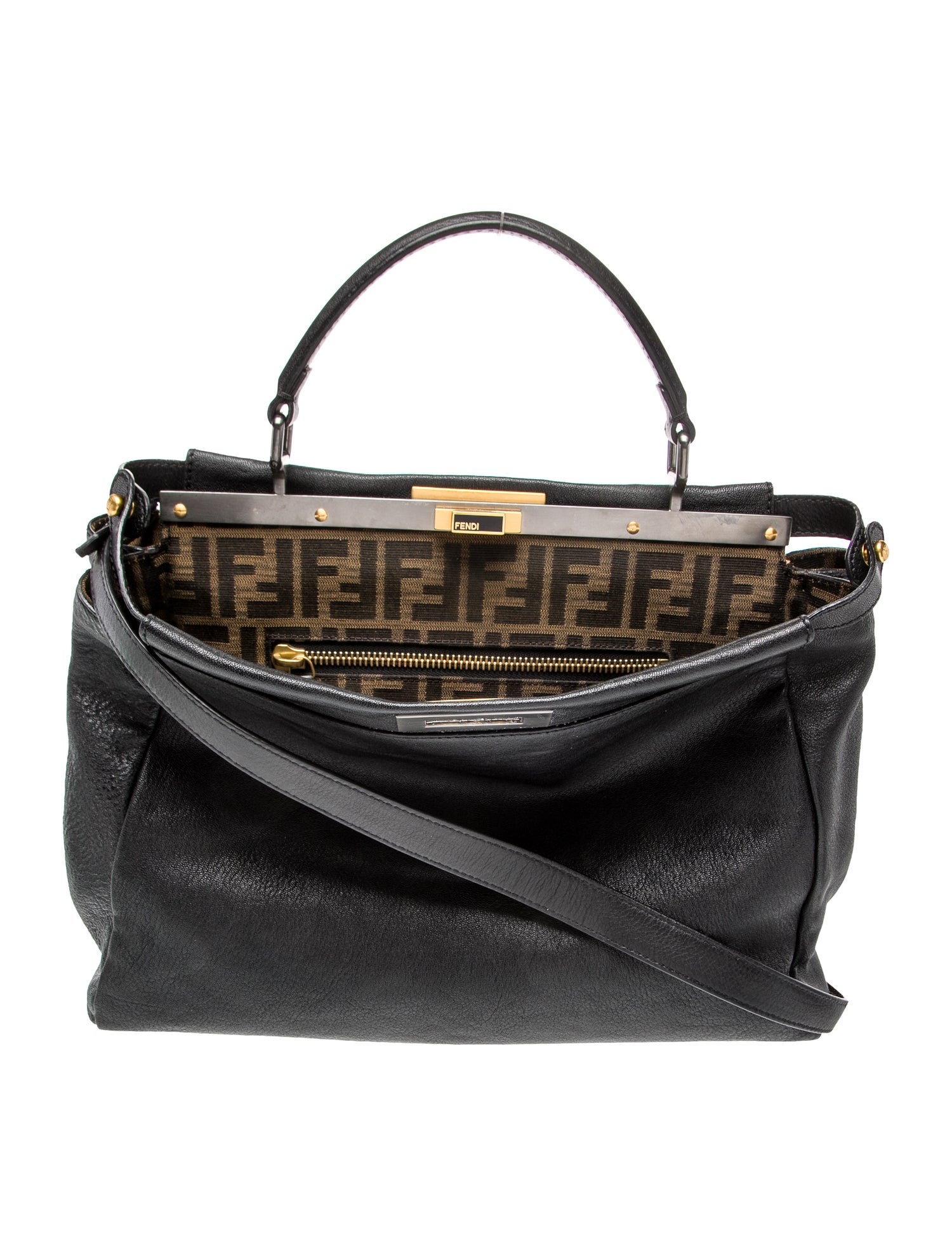 Fendi Zucca FF Peekaboo Large