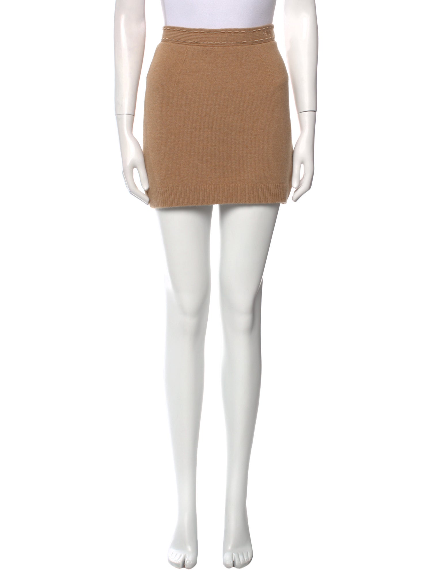 Fendi Cashmere Mini Skirt