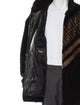 Fendi Zucca FF Logo Virgin Wool Jacket
