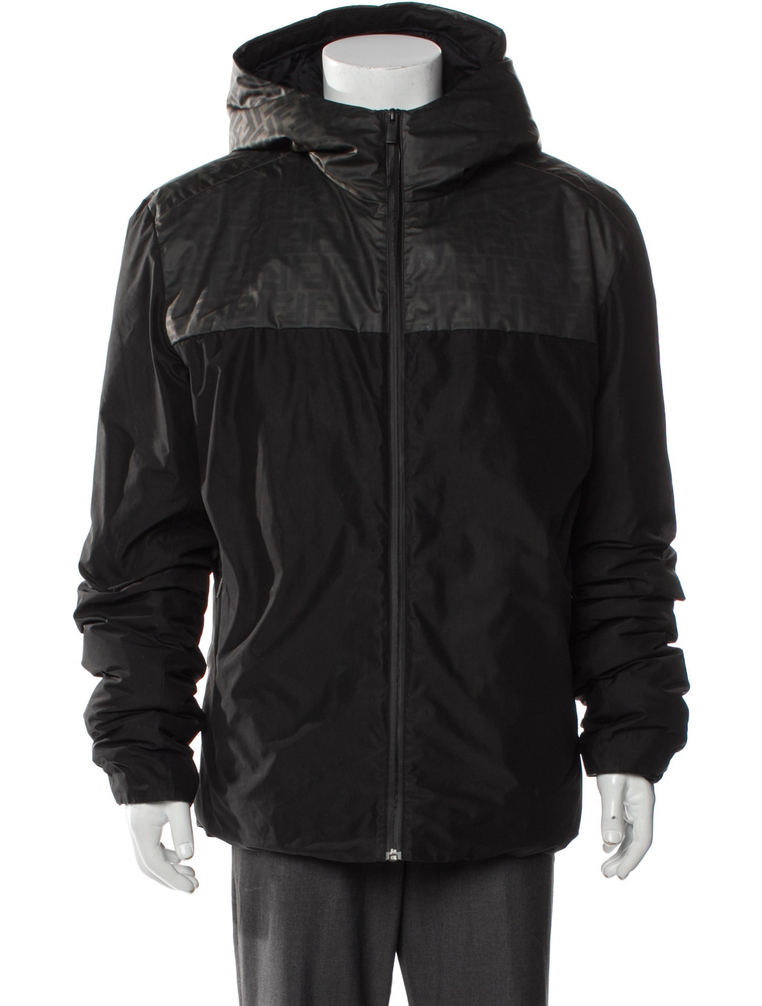 Fendi Monsters Motif Parka