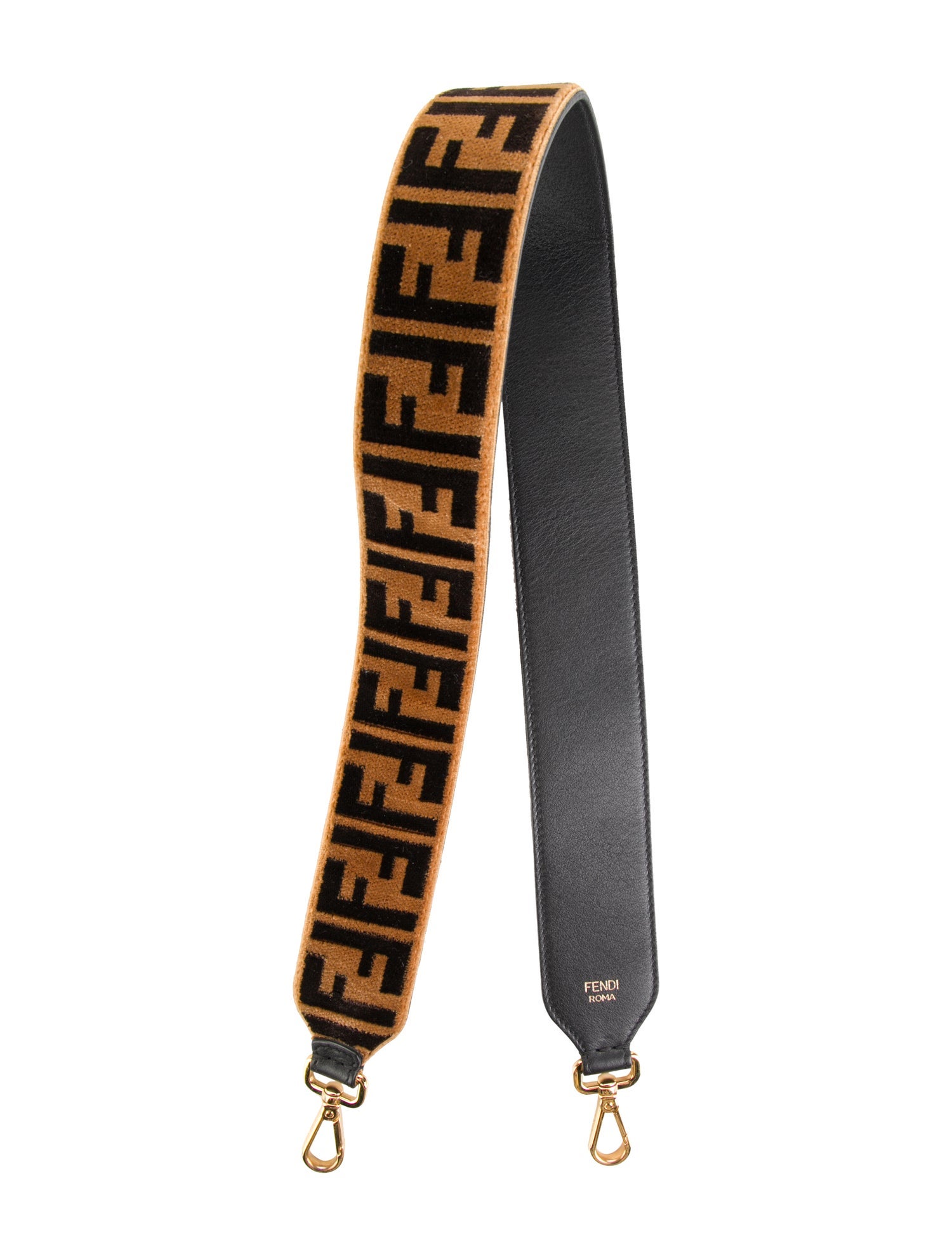 Fendi Zucca FF Logo Bag strap