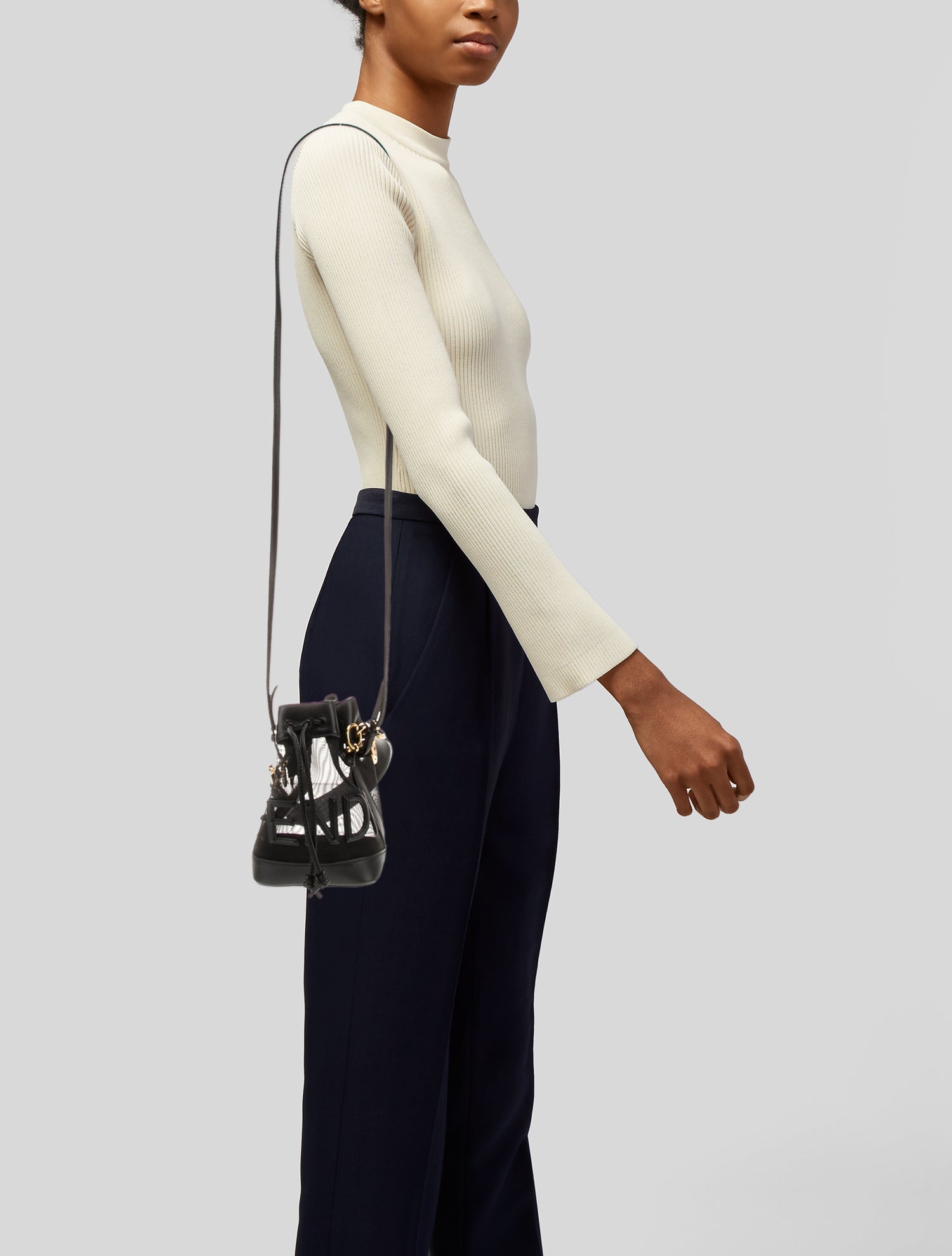 Fendi Leather Mon Tresor Mini