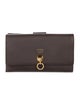 Fendi By The Way Leather Compact Leather Continental Wallet